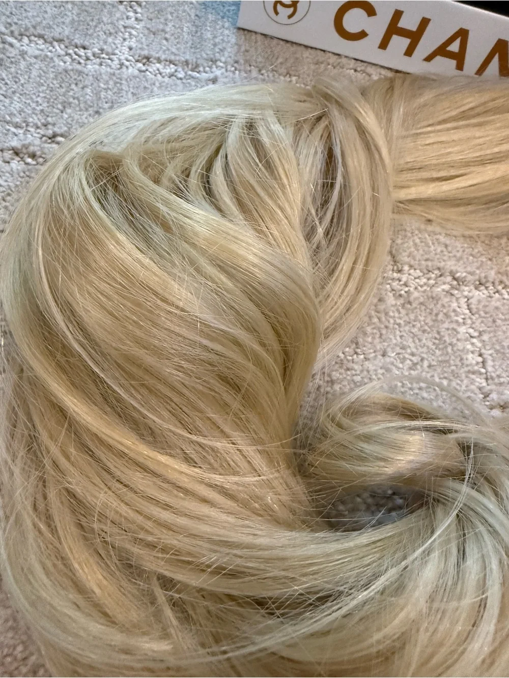 Blonde Long Wavy Ponytail Extension